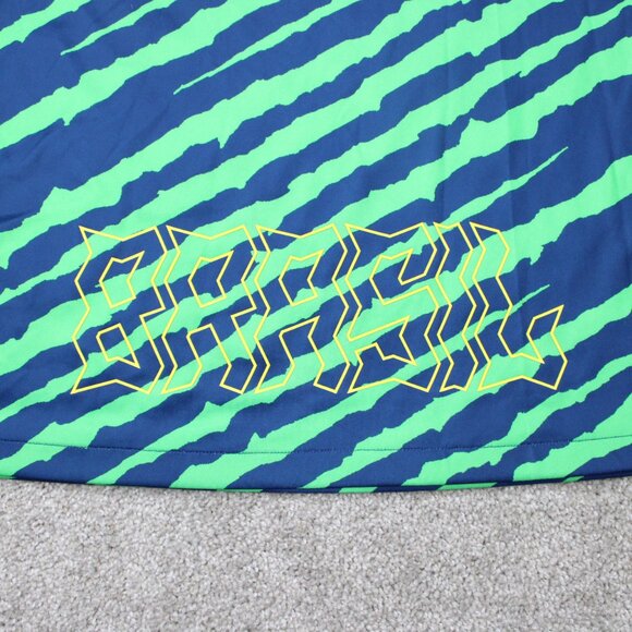 Nike Brazil CBF Jersey Mens Large Green/Blue Dri-FIT Pre-Match Soccer Football - Picture 16 of 16